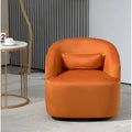 360-Degree Swivel Barrel Accent Chair