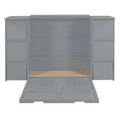 Full-Size Murphy Bed with Storage Drawers