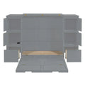 Full-Size Murphy Bed with Storage Drawers