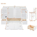 Full-Size Murphy Bed with Storage Drawers