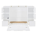 Full-Size Murphy Bed with Storage Drawers