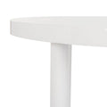 SAFAVIEH Janell White Dining Table - 39.4" Square x 30" Height