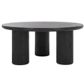 SAFAVIEH Home Mork Round Coffee Table with 3 Legs - 40" W x 40" D x 18" H