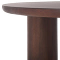 SAFAVIEH Home Mork Round Coffee Table with 3 Legs - 40" W x 40" D x 18" H