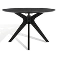 SAFAVIEH Couture Meiko 46-Inch Round Dining Table - Dimensions: 46" W x 46" D x 30" H